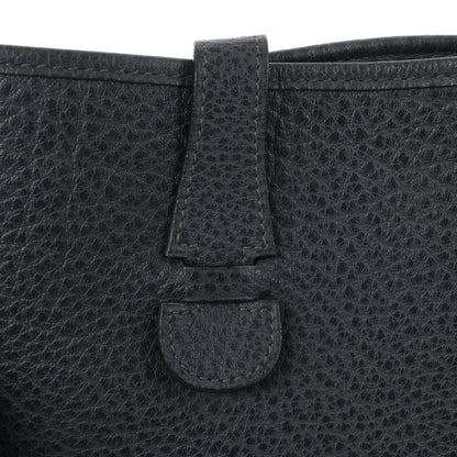 HERMES Evelyne 1 33 GM Fjord Graphite Silver Metal Fittings Shoulder Bag □C: 1999