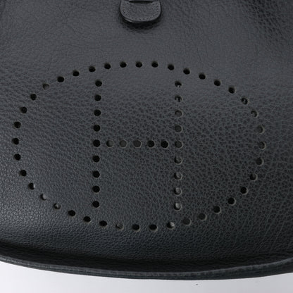 HERMES Evelyne 1 33 GM Fjord Graphite Silver Metal Fittings Shoulder Bag □C: 1999