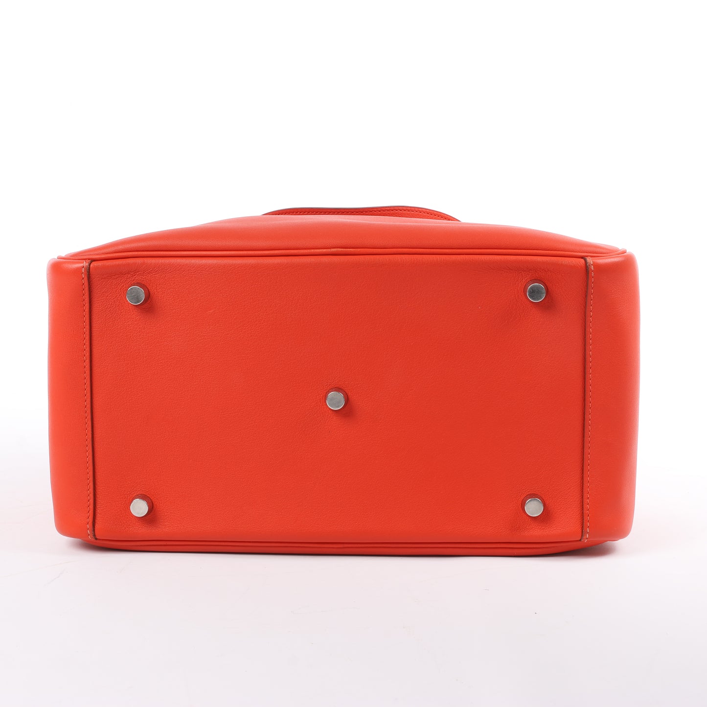 Hermes Lindy 30 Veau Swift Rouge Tomate Silber Metallbeschläge 2Way Handtasche X: 2016
