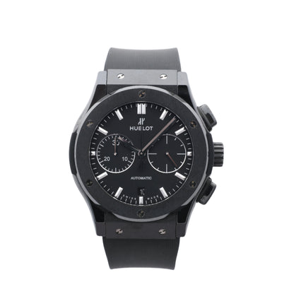 Hublot Classic Fusion Black magic 521.CM.1171.RX 1417718 Ti & CE & rubber AT Black Dial Watch
