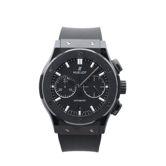 Hublot Classic Fusion Black magic 521.CM.1171.RX 1417718 Ti & CE & rubber AT Black Dial Watch