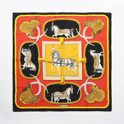 Hermès Carré 90 "GRAND APPARAT" 100% Silk Scarf