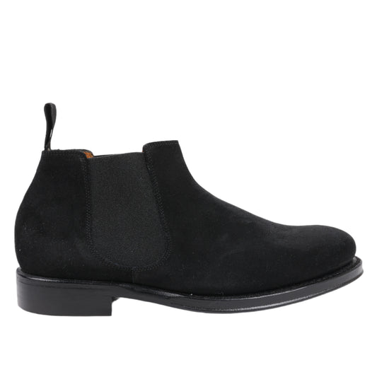 Jalan Sriwijaya Suede Side Gore Boots in Black, Size 38 EU, 99010
