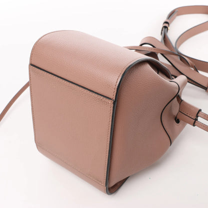 LOEWE – Hammock Mini – 2-Wege-Handtasche aus Leder in Altrosa