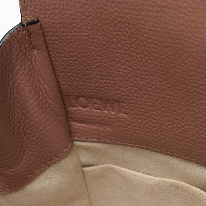 LOEWE – Hammock Mini – 2-Wege-Handtasche aus Leder in Altrosa