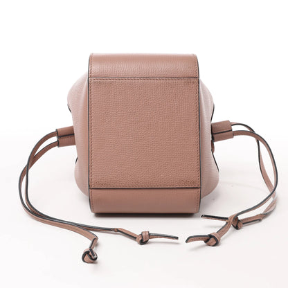 LOEWE – Hammock Mini – 2-Wege-Handtasche aus Leder in Altrosa