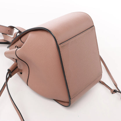 LOEWE – Hammock Mini – 2-Wege-Handtasche aus Leder in Altrosa