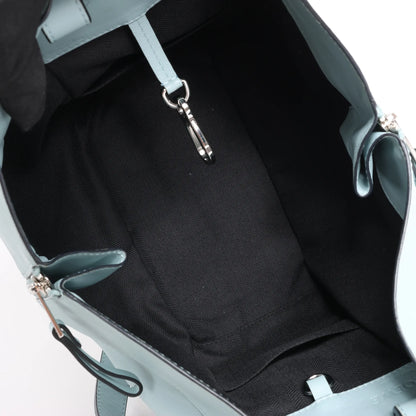 LOEWE Hammock Kleine 2-Wege-Handtasche aus Leder in Hellblau