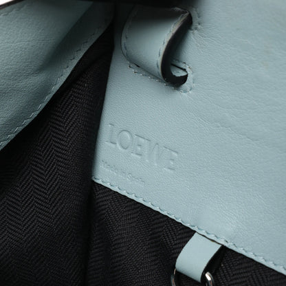 LOEWE Hammock Kleine 2-Wege-Handtasche aus Leder in Hellblau