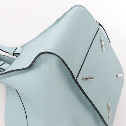 LOEWE Hammock Kleine 2-Wege-Handtasche aus Leder in Hellblau
