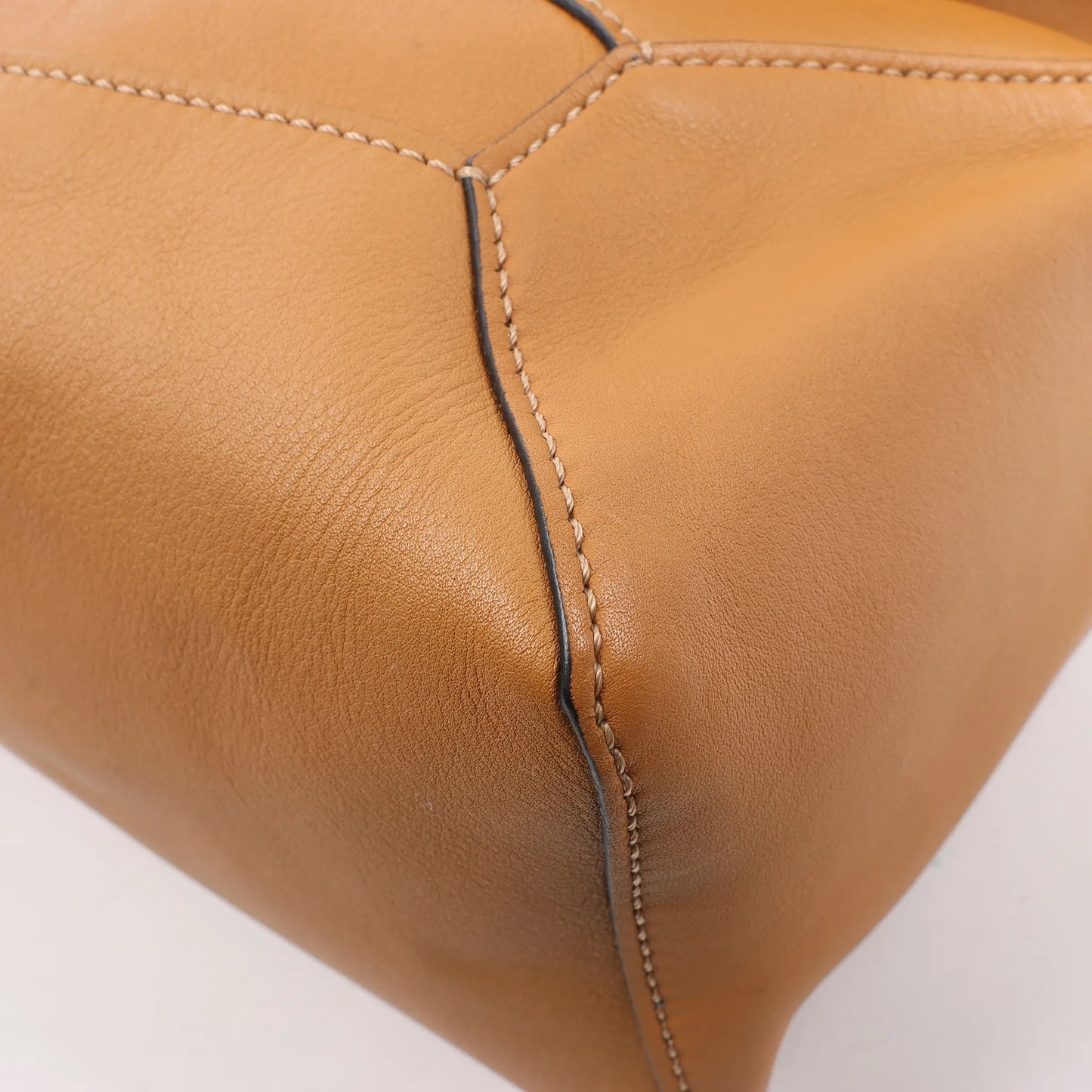 LOEWE Puzzle Hobo Leather Shoulder bag in Brown