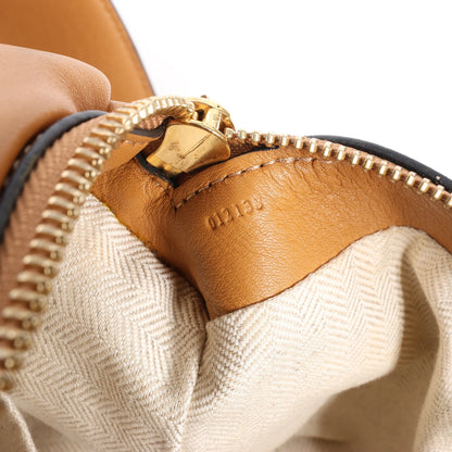LOEWE Puzzle Hobo Leather Shoulder bag in Brown