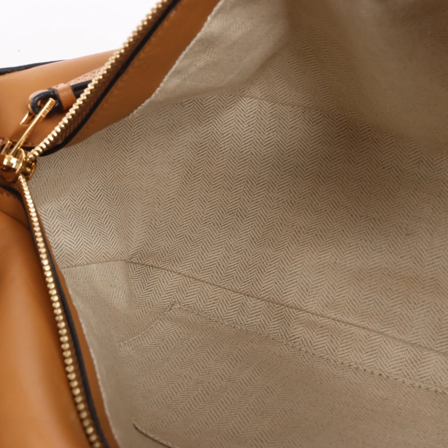 LOEWE Puzzle Hobo Leather Shoulder bag in Brown