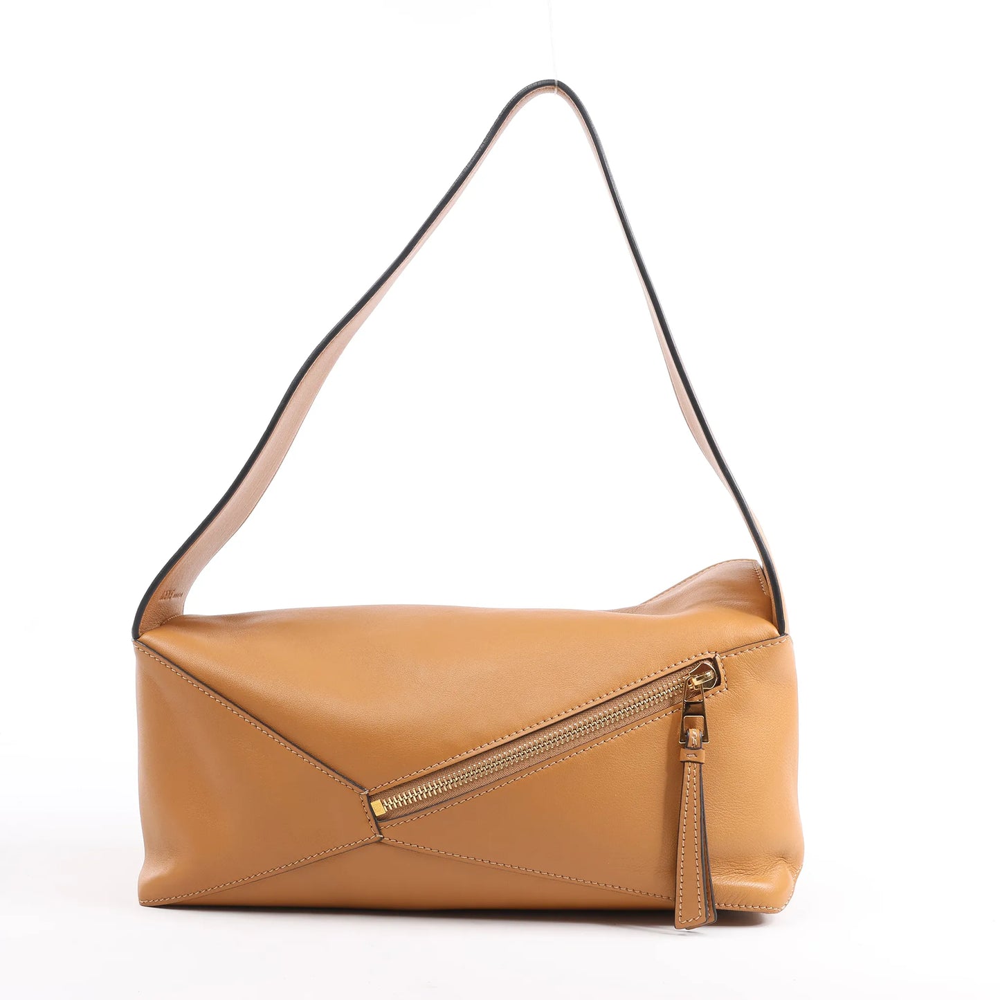 LOEWE Puzzle Hobo Leather Shoulder bag in Brown