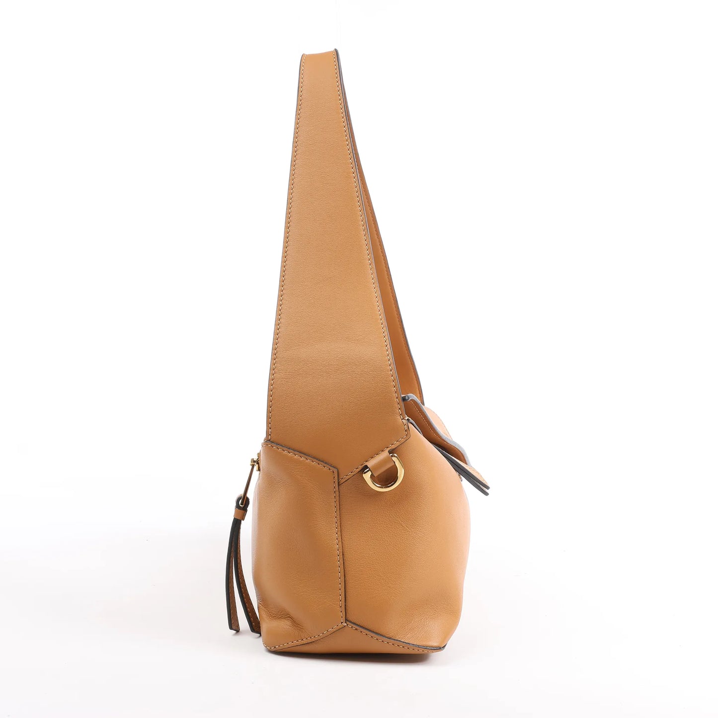 LOEWE Puzzle Hobo Leather Shoulder bag in Brown