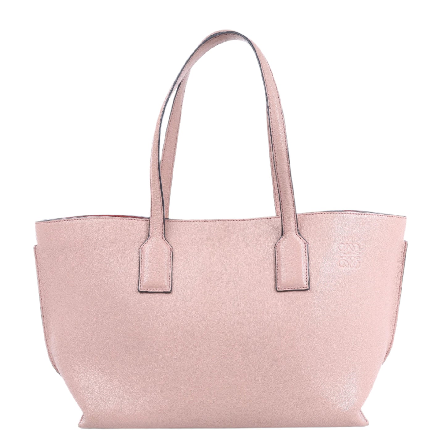 LOEWE T Shopper Schultertasche aus Leder in Pink