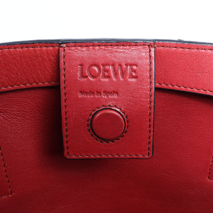 LOEWE T Shopper Schultertasche aus Leder in Pink