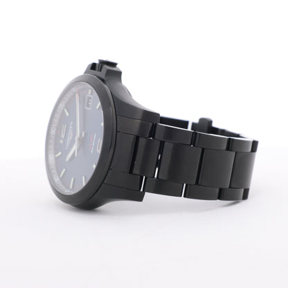 Longines Conquest L3.716.2.96.6 46907518 SS QZ Uhr mit blauem Zifferblatt