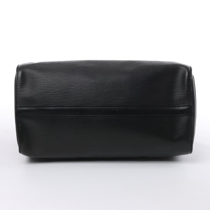Louis Vuitton Epi Leather Speedy 35 Handbag in Black M42992