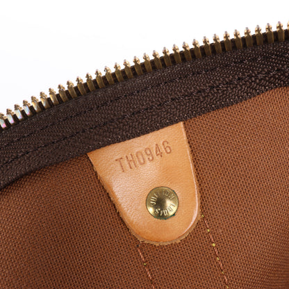 Louis Vuitton Monogram Canvas Keepall Bandoulière 55 Travel Bag M41414