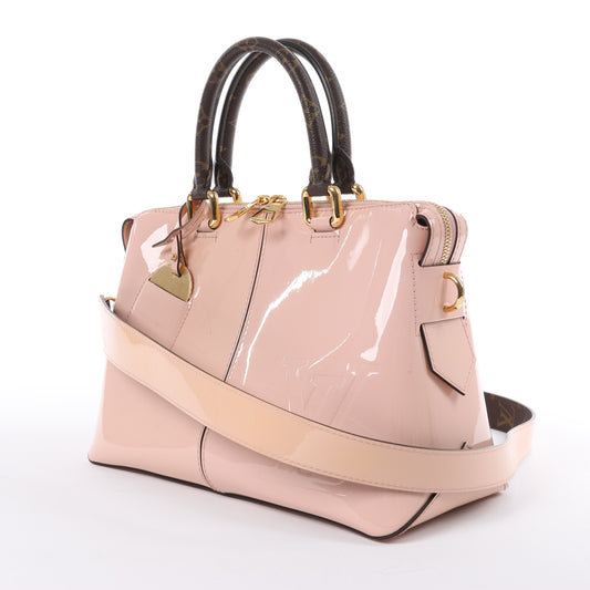 LOUIS VUITTON Miroir Vernis × Monogram 2Way Handbag M54639
