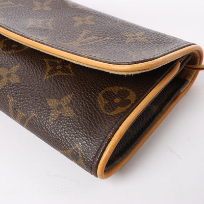 Louis Vuitton Monogram Canvas Pochette Twin PM Shoulder Bag M51854