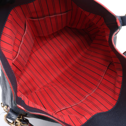 Louis Vuitton Monogram Empreinte Melie in Navy M44012