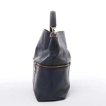 Louis Vuitton Monogram Empreinte Melie in Navy M44012