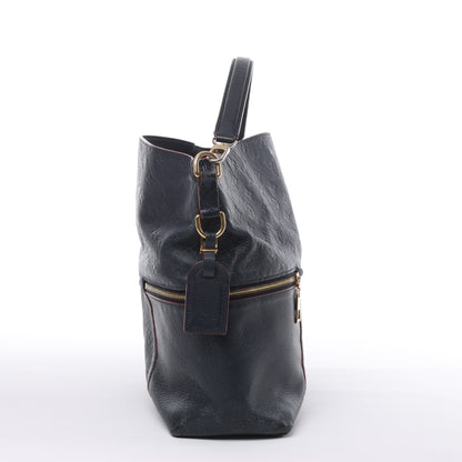 Louis Vuitton Monogram Empreinte Melie in Navy M44012