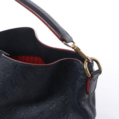 Louis Vuitton Monogram Empreinte Melie in Navy M44012