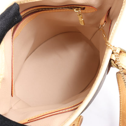 Louis Vuitton Monogram Canvas Bucket Shoulder Bag
