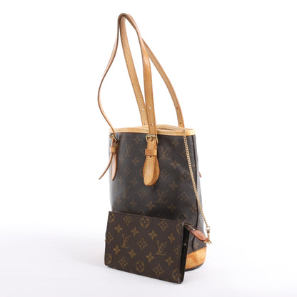 Louis Vuitton Monogram Canvas Bucket Shoulder Bag