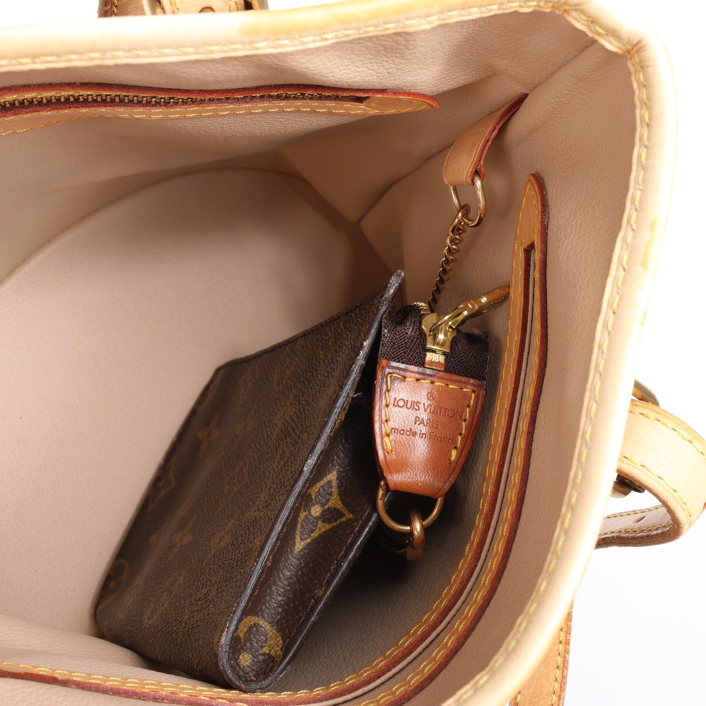 Louis Vuitton Monogram Canvas Bucket Shoulder Bag