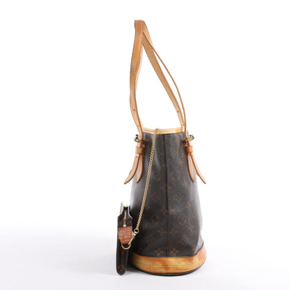 Louis Vuitton Monogram Canvas Bucket Shoulder Bag