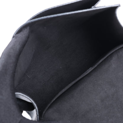 Louis Vuitton Cuir Taurillon MyLockMe BB 2Way Handtasche in Schwarz M51418