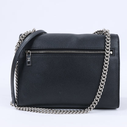 Louis Vuitton Cuir Taurillon MyLockMe BB 2Way Handtasche in Schwarz M51418