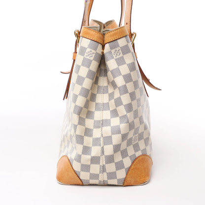 Louis Vuitton Damier Azur Hampstead MM Handtasche N51206