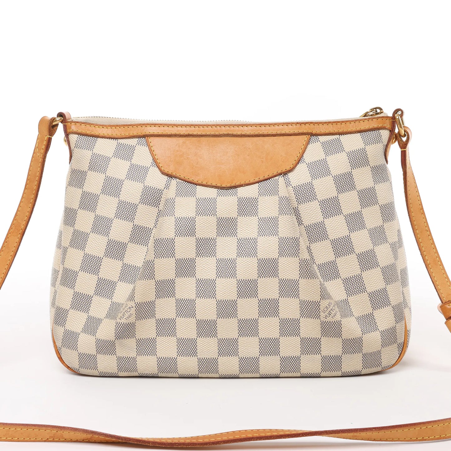 Louis Vuitton Damier Azur Siracusa PM Umhängetasche N41113