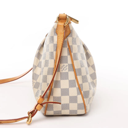 Louis Vuitton Damier Azur Siracusa PM Umhängetasche N41113