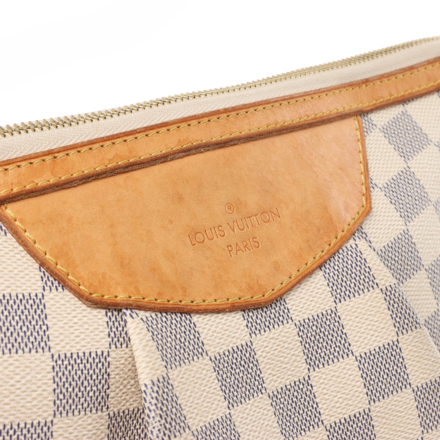 Louis Vuitton Damier Azur Siracusa PM Umhängetasche N41113