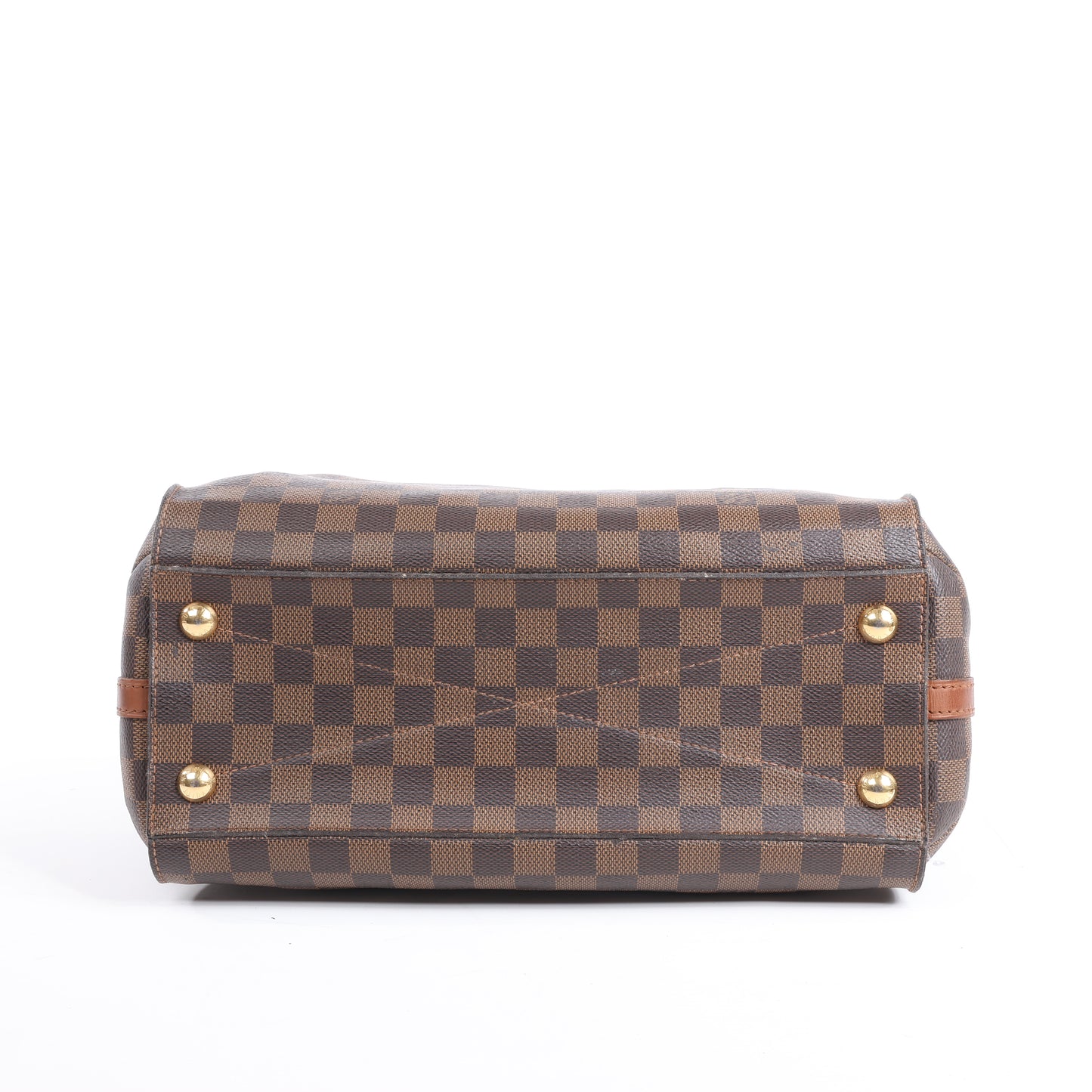 Louis Vuitton Damier Ebene Greenwich 2Way Handtasche in Braun N41337