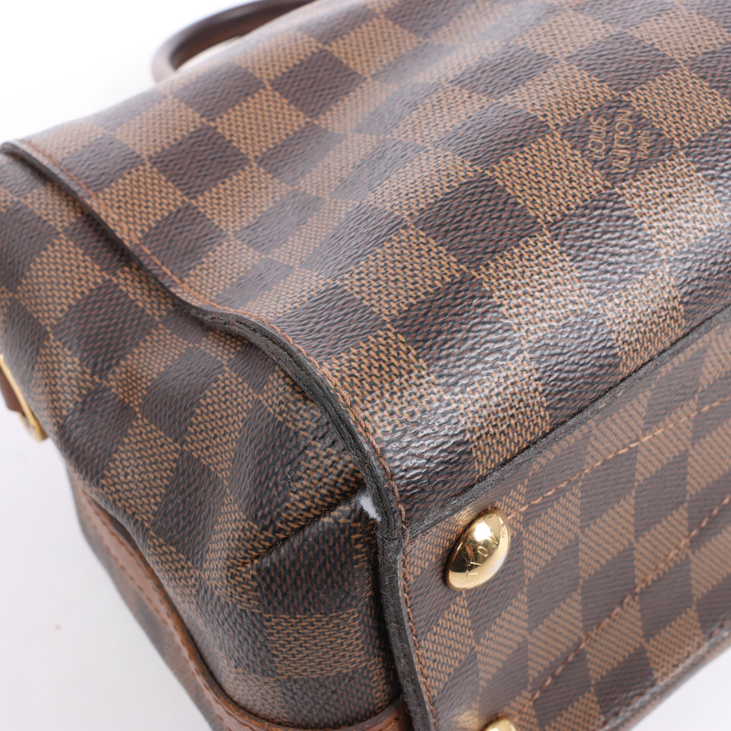 Louis Vuitton Damier Ebene Greenwich 2Way Handtasche in Braun N41337