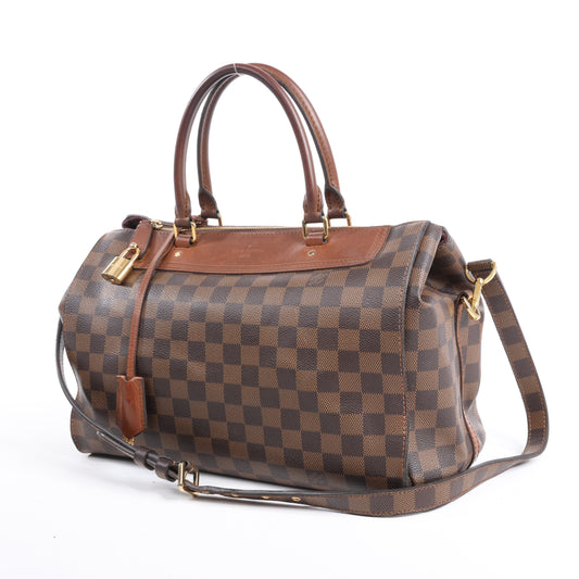 Louis Vuitton Damier Ebene Greenwich 2Way Handtasche in Braun N41337