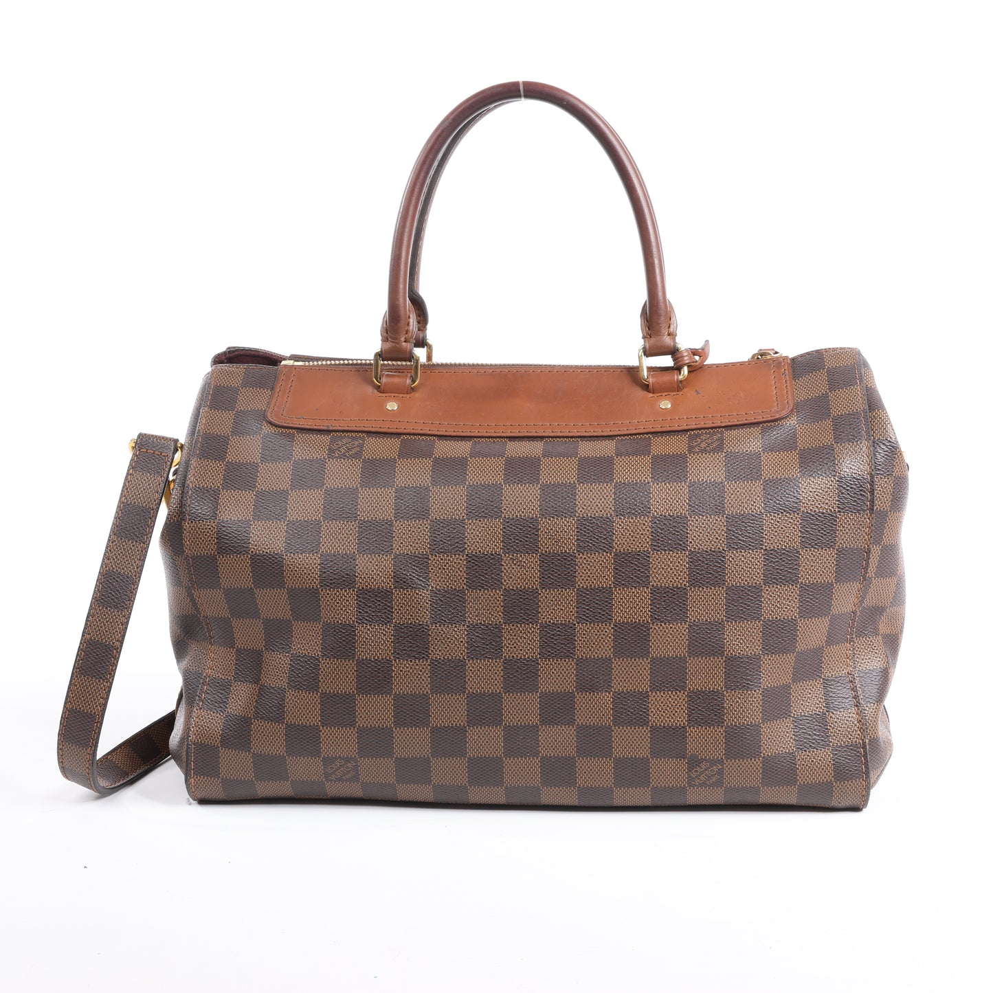 Louis Vuitton Damier Ebene Greenwich 2Way Handtasche in Braun N41337