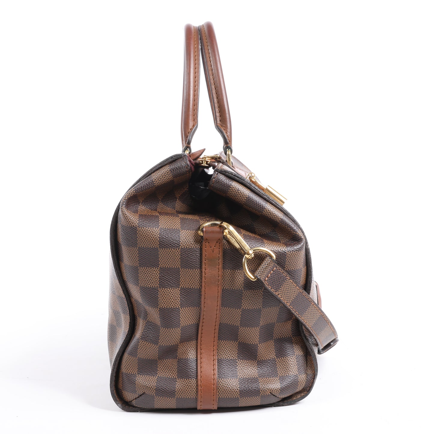Louis Vuitton Damier Ebene Greenwich 2Way Handtasche in Braun N41337
