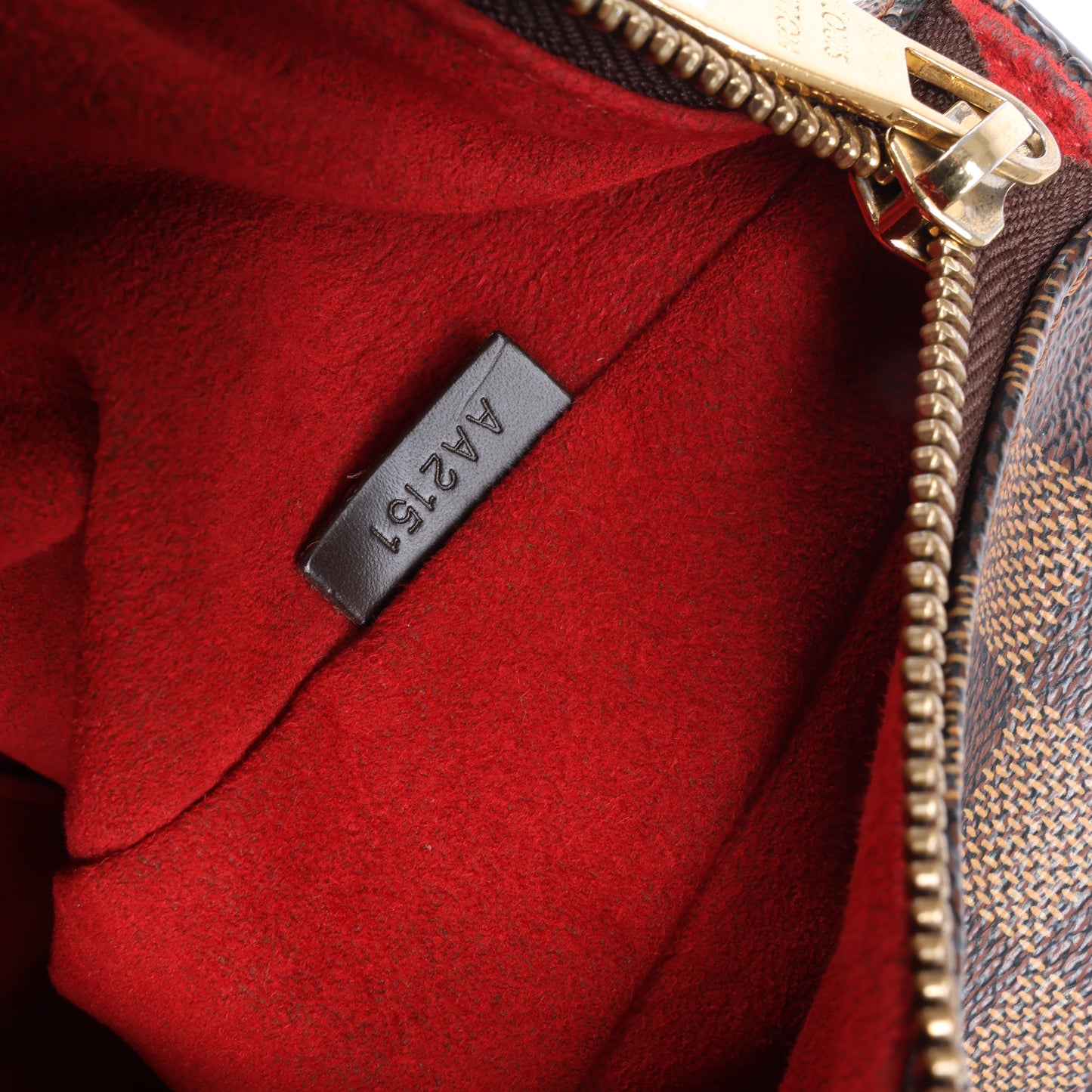 Louis Vuitton Damier Ebene Ivorie MM Umhängetasche N41131