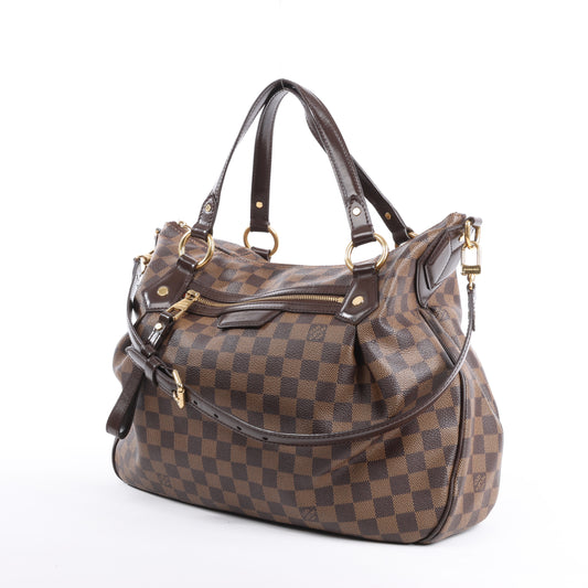 Louis Vuitton Damier Ebene Ivorie MM Umhängetasche N41131