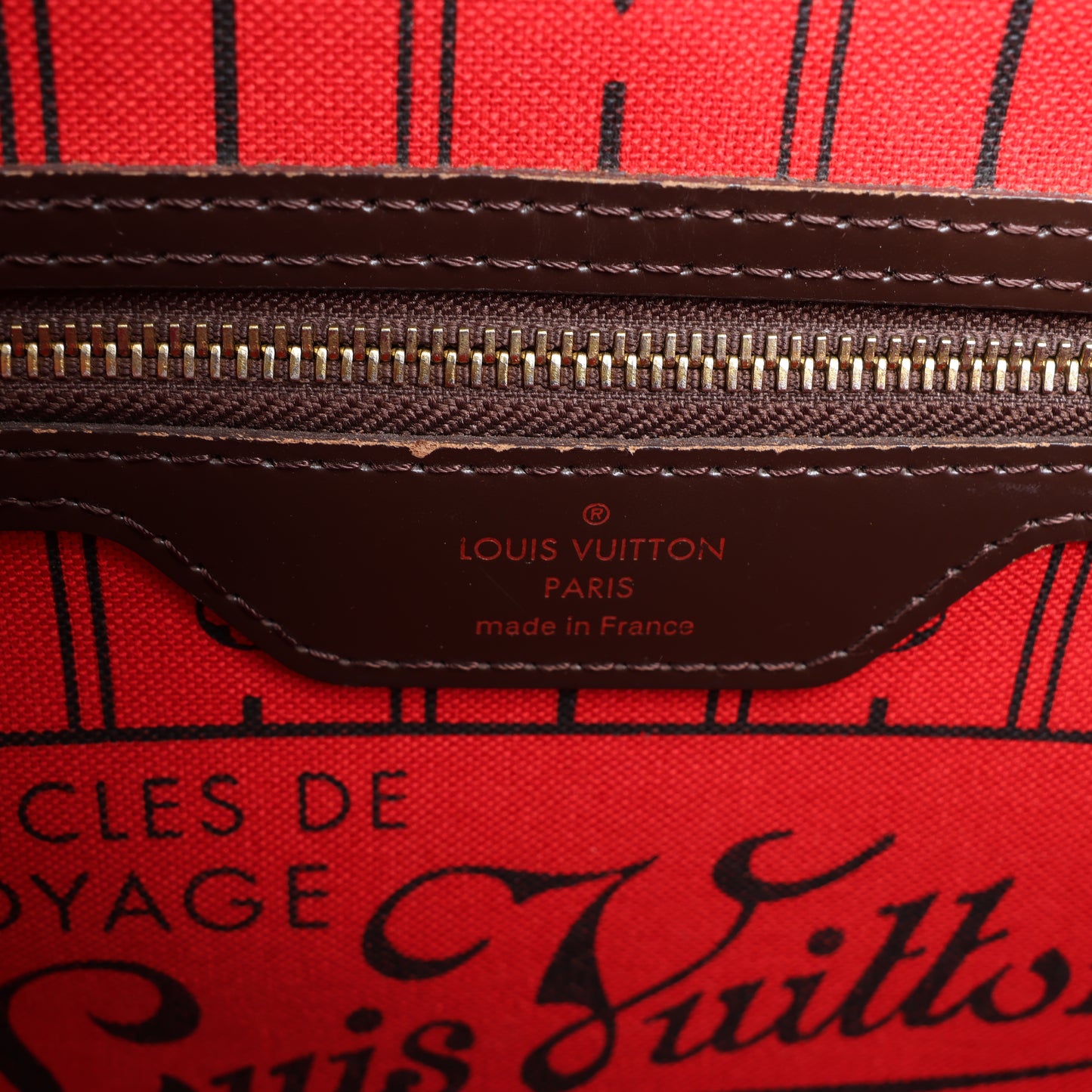 Louis Vuitton Damier Ebene Neverfull PM Umhängetasche N51109