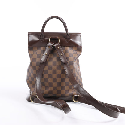 Louis Vuitton Damier Ebene Soho Backpack N51132