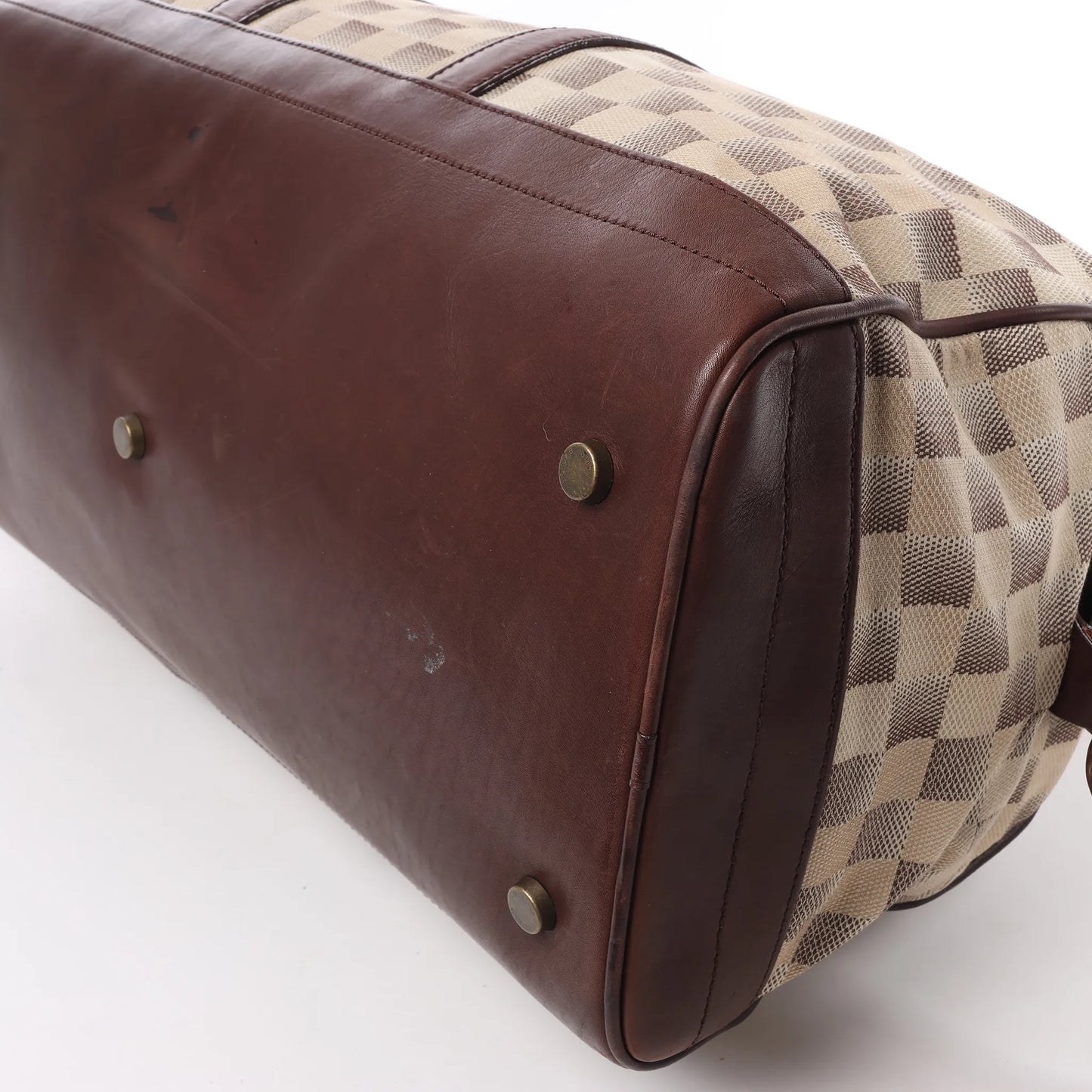 Louis Vuitton Damier Lune Sport Reisetasche in Beige x Braun N48186